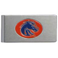 Boise St. Broncos Brushed Metal Money Clip